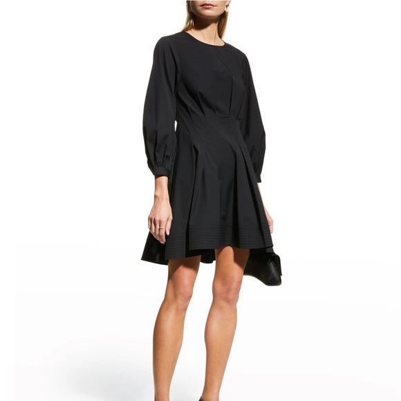 Veronica Beard Torres Long Sleeve Black Dress - Picture 2 of 6